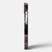 Schwarzes Bärenjunges Lounging Case-Mate iPhone Hülle (Rückseite / Links)