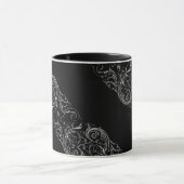 Schwarzes Barock Tasse (Zentrum)