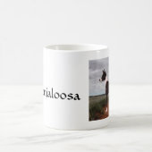 Schwarzes Basenjaloosa Kaffeetasse (Mittel)