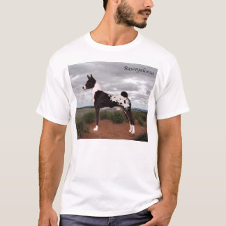 Schwarzes Basenjaloosa T-Shirt