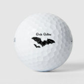 Schwarzes Becken Golfball (Vorderseite)
