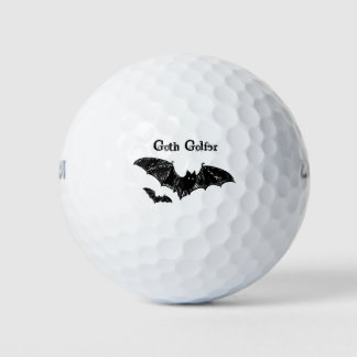 Schwarzes Becken Golfball