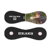 Schwarzes benutzerdefiniertes Baseball für das Fot (Paneele)