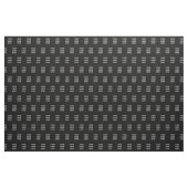 Schwarzes, benutzerdefiniertes Firmenlogo Stoff (Fat Quarter (45,7 x 55,9 cm))
