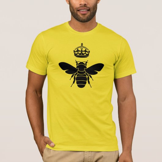 Schwarzes Bienenkönigin-Logo… sind Sie eine T-Shirt (Vorderseite)