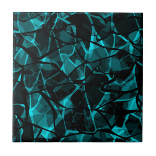 Schwarzes Blau Fliese