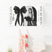 Schwarzes Bogen-Foto-Abschlussbanner Banner (Insitu)