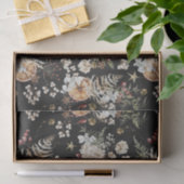 Schwarzes Boho Seidenpapier (Geschenk)
