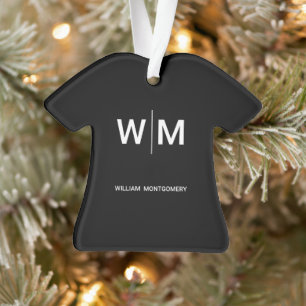 Schwarzes Branded-Logo Unternehmen Geschäftsbetr Ornament