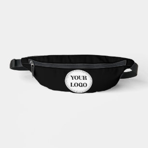 Schwarzes Branding-Logo Unternehmensgeschäftsfir Bauchtasche
