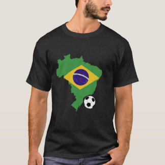 Schwarzes Brasilien T - Shirt 04