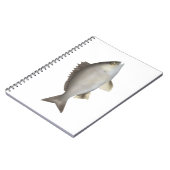 Schwarzes Bream Notizblock (Linke Seite)