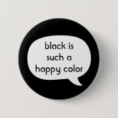 Schwarzes Button (Vorderseite)