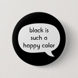 Schwarzes Button