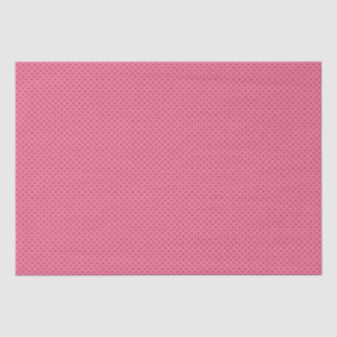 Schwarzes Button Punkte auf rosa Seidenpapier