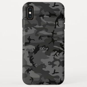 Schwarzes Camouflage-Muster Case-Mate iPhone Hülle