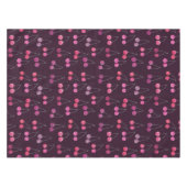 Schwarzes Cherry-Wasserfarbmuster Tischdecke (Vorderseite (Horizontal))