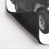 Schwarzes Chevy Limousinelieferungslastwagen Mousepad (Ecke)