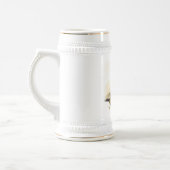 Schwarzes Chihuahua-Bier Stein Bierglas (Links)