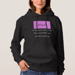 Schwarzes Christentum-Hoodie  Hoodie