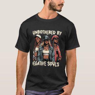 Schwarzes Cowgirl, unbesetzt von negativen Souls C T-Shirt