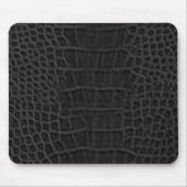 Schwarzes Croc mousepad (Vorne)