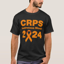 Schwarzes CRPS-Bewusstsein 2024 T-Shirt