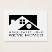 Schwarzes Dachgeschoss, Adresskartenwechsel (Vorderseite)