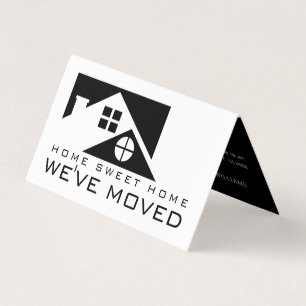 Schwarzes Dachgeschoss, Adresskartenwechsel Visitenkarten