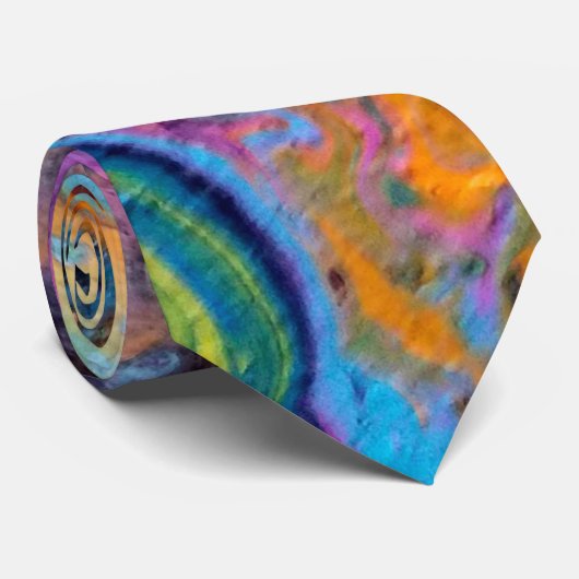 Schwarzes der gefärbten Krawatte 2, Rosa, Blau, (Gerollt)