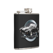 Schwarzes der Kobras 427 Flachmann (Rechts)