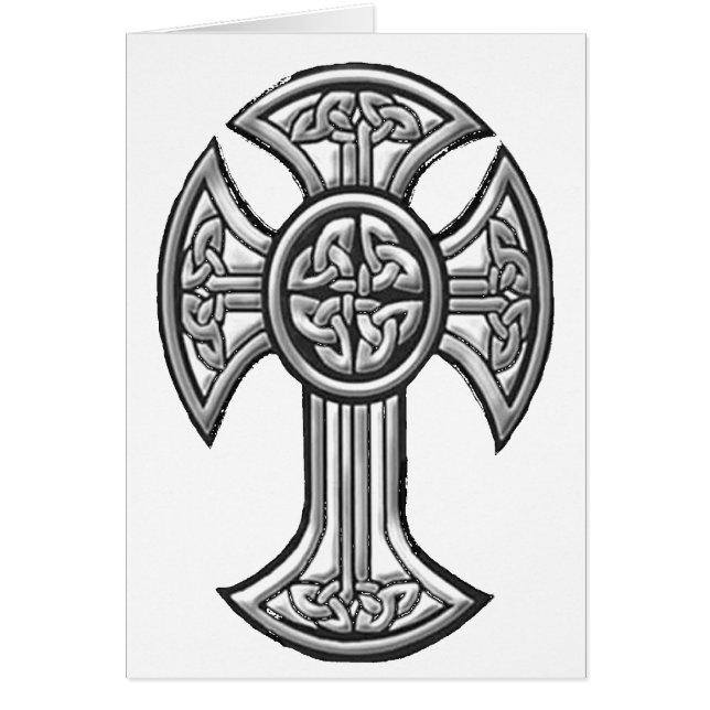Schwarzes des keltischen Kreuz-2 (Vorne)