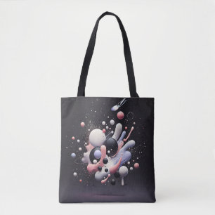 Schwarzes Design Tasche