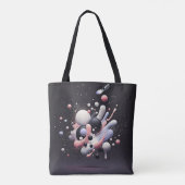 Schwarzes Design Tasche (Rückseite)