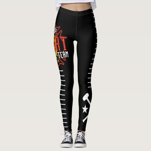 SCHWARZES die Leggings der (Vorderseite)
