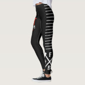 SCHWARZES die Leggings der (Links)