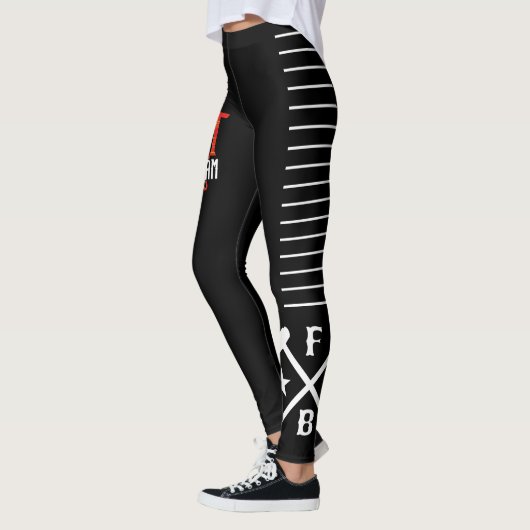 SCHWARZES die Leggings der (Links)