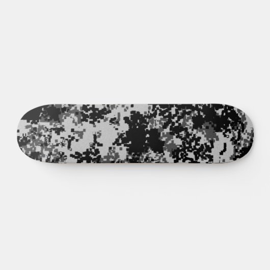 Schwarzes Digital-Tarnungs-Skateboard Pro Skateboard (Horizontal)