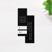 Schwarzes DIY-Preisschild mit benutzerdefiniertem (Schreibtisch)