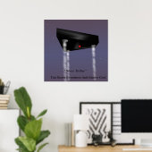 Schwarzes Dreieck Poster (Heimbüro)