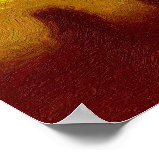 Schwarzes Dreieck Poster (Ecke)