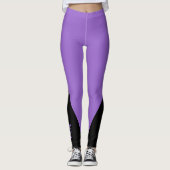 Schwarzes Dreieck | Ursprünglich | Amethyst Leggin Leggings (Vorderseite)