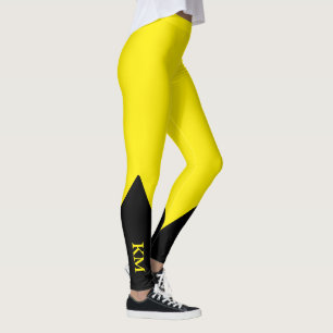 Schwarzes Dreieck   Ursprünglich   Gelbe kanarisch Leggings