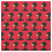 Schwarzes ducky stoff (Muster)