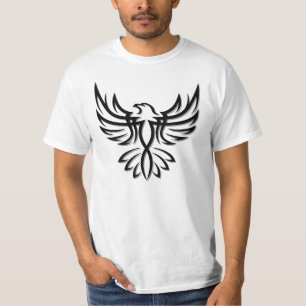 Schwarzes Eagle/Falke 1 T-Shirt