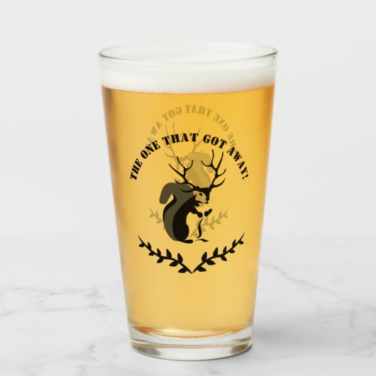 Schwarzes Eichhörnchen mit Zehenspitze Glas (Vorne (Gefüllt))