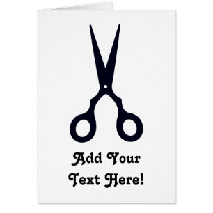 Schwarzes einfaches Haar Scissors