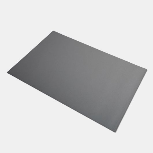 Schwarzes Eisen Fußmatte (Schrägansicht)