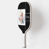 Schwarzes elegantes Mutter-Established-Add-One-Pho Pickleball Schläger (Links)