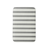 Schwarzes Elfenbeinmuster Badematte (Vorderseite Vertikal)